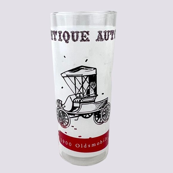 Vintage Antique Auto Themed Drinking Glasses by Anchor Hocking Set Of 5 EUC - Picture 7 of 11